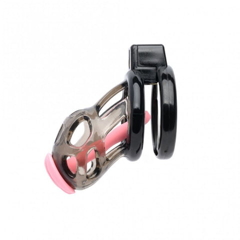 Gladiator Size 1 Soft Cock Cage with Pussification Plug – Comfortable Chastity Device