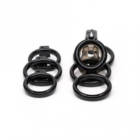 Gladiator Size 1 Soft Cock Cage with Pussification Plug – Comfortable Chastity Device