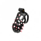 FlexiSpike Size 2 – Body-Safe Spiked Cock Cage Black > Bondage Gear > Male Chastity