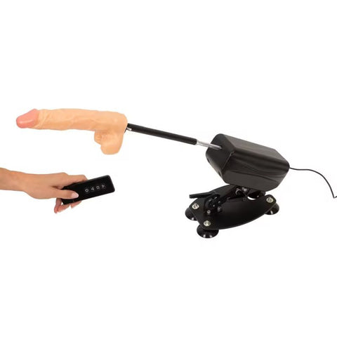 Deluxe Sex Machine – Remote-Controlled Thrusting Machine with Accessories