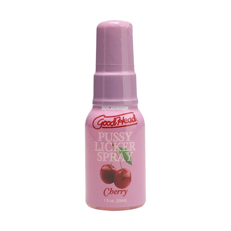 GoodHead Pussy Licker Spray Cherry 29ml - Lickable Flavor > Lube > Oral Gels & Sprays
