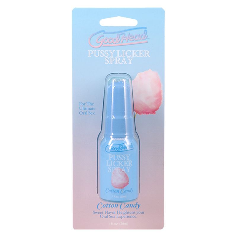 GoodHead Pussy Licker Spray Cotton Candy 29ml Sweet Flavored Oral Gel Spray > Lube > Oral Gels & Sprays