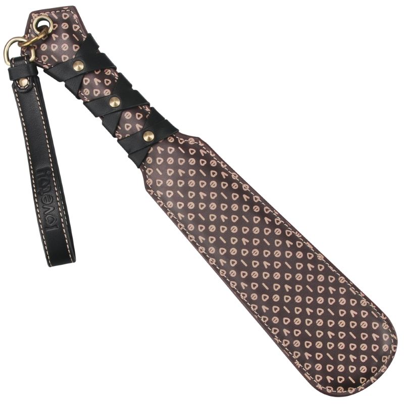 Rebellion Reign Love Paddle – 15 Inch Adjustable Impact Paddle > Bondage Gear > Paddles
