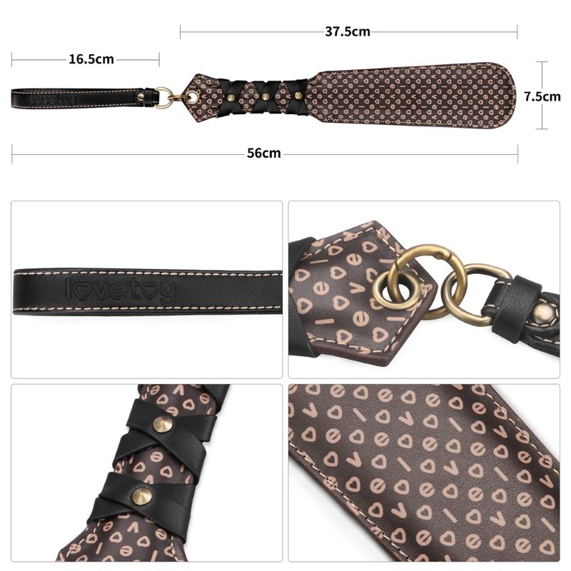 Rebellion Reign Love Paddle – 15 Inch Adjustable Impact Paddle > Bondage Gear > Paddles