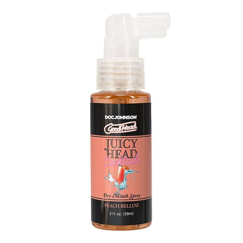Goodhead Juicy Head Peach Bellini – Dry Mouth Spray 2oz > Lube > Oral Gels & Sprays