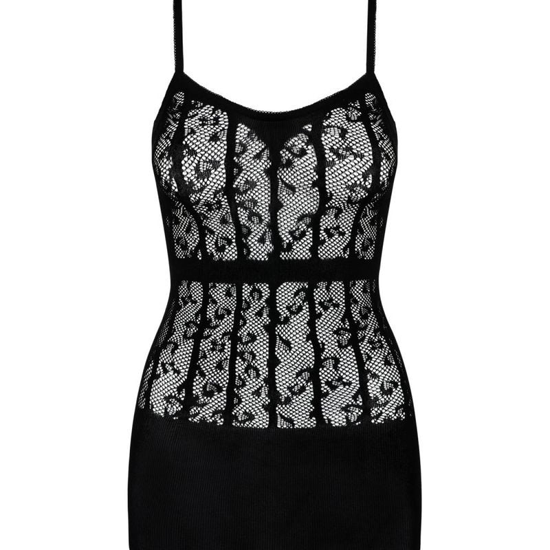 Little Black Dress with Optical Slimming Effect > Clothes > Dresses and Chemises