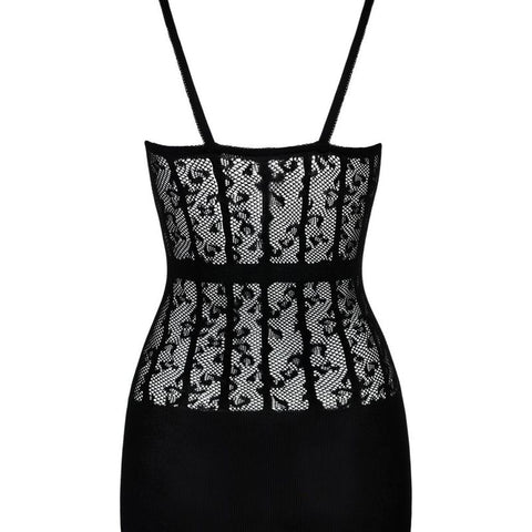 Little Black Dress with Optical Slimming Effect > Clothes > Dresses and Chemises