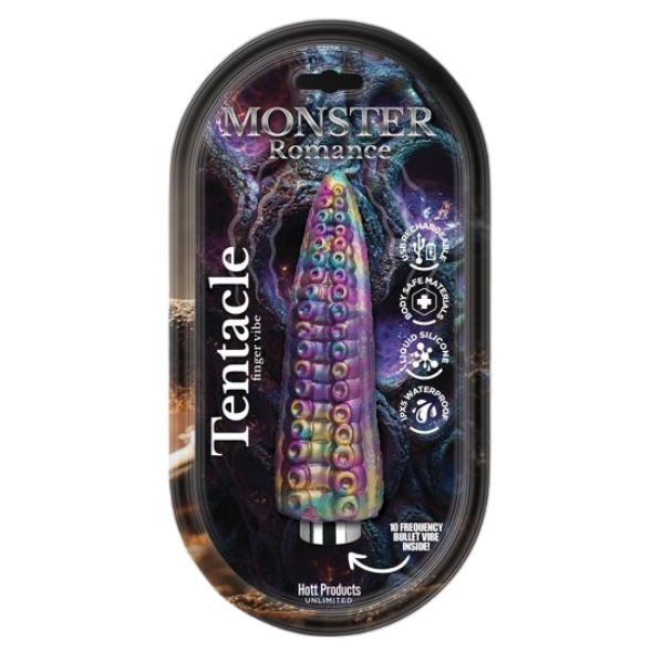 Monster Romance Tentacle – Silicone USB Bullet Vibrator Secondary image