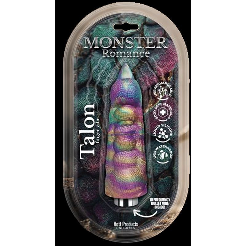 Monster Romance Talon – Silicone USB Bullet Vibrator Mixed > Vibrators > Unconventional Main image