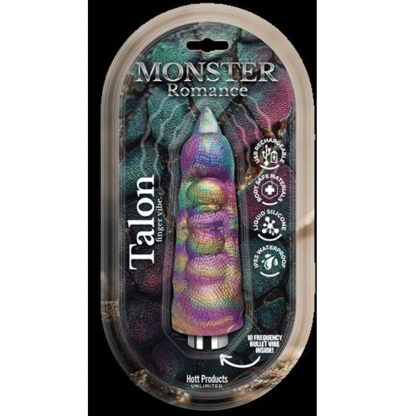 Monster Romance Talon – Silicone USB Bullet Vibrator Secondary image