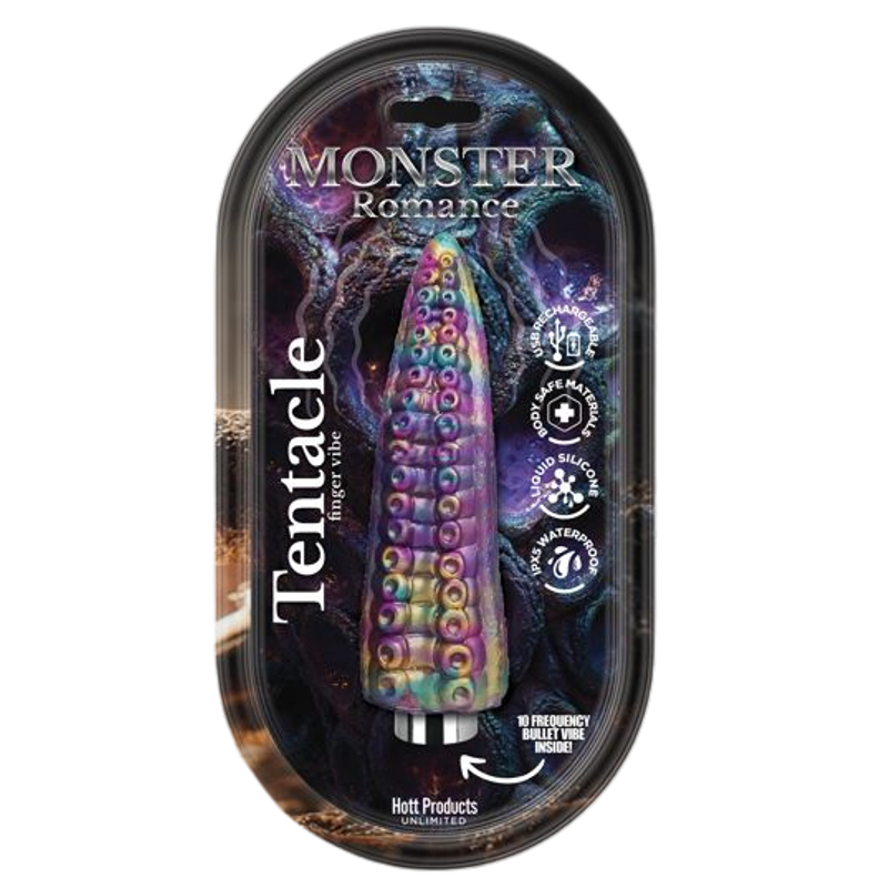 Monster Romance Tentacle – Silicone USB Bullet Vibrator Mixed > Vibrators > Unconventional