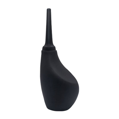 Silicone Ergonomic Anti-Backflow Anal Douche 360ml – Premium Douche Black > Essentials > Douches