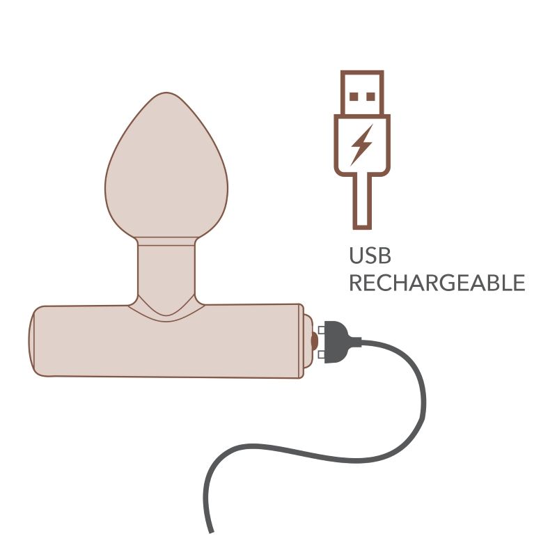 Nova Solaris Tapered Butt Plug Vibrator > Anal Range > Vibrating Butt Plugs