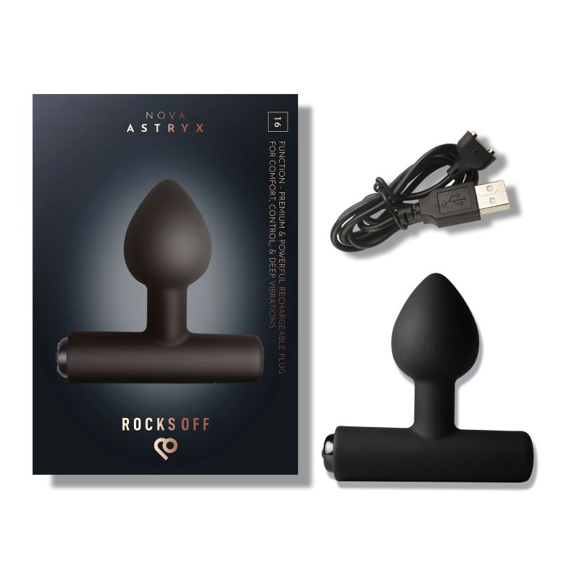 Nova Solaris Tapered Butt Plug Vibrator > Anal Range > Vibrating Butt Plugs