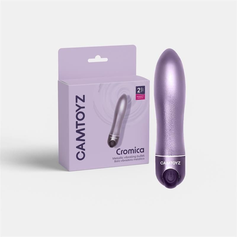 Cromica Camtoyz Metallic – Compact 3.5 Inch Vibrating Bullet > Vibrators > Mini Vibrators