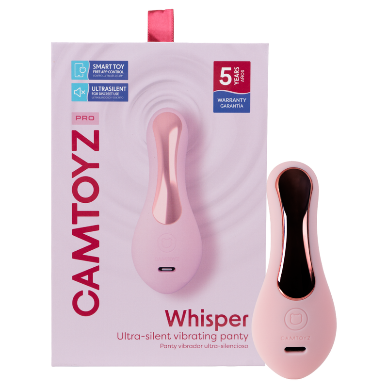Whisper Camtoyz Ultra Silent App-Controlled Vibrating Panty > Sex Toys For Ladies > Panty Vibes