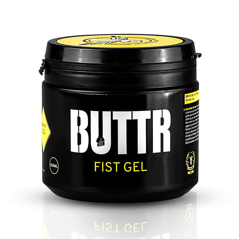 Buttr Fisting Gel 500ml Water-Based Thick Gel Lubricant for Anal Play > Lube > Fisting