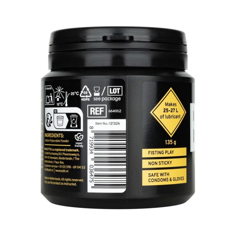 Buttr Powder Lube – Customizable Long-Lasting Lubricant Gel > Lube > Water Based