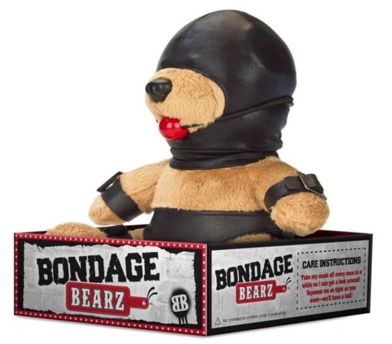 Bondage Bear Gary – Plush Teddy Design Adjustable Gag Ball Secondary image