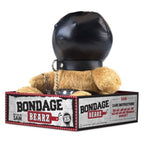Bondage Bear Gimpy Glen Plush Companion with Gimp Mask and Studded Undies