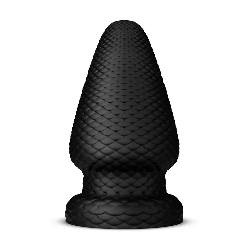 Buttr Cold Blooded Scaled Large Butt Plug – Textured Intense Anal Toy > Anal Range > Oversized Anal Toys
