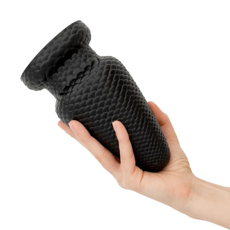 Buttr Cold Blooded Scaled Large Butt Plug – Textured Intense Anal Toy > Anal Range > Oversized Anal Toys