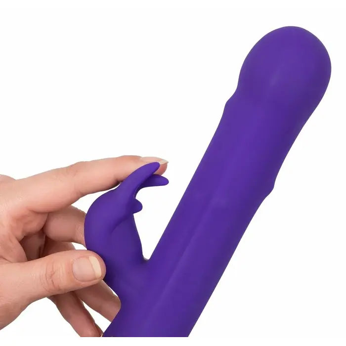 Seven Creations Vibe Couture Rabbit Tres Chic Jumping Beads Vibrator Purple