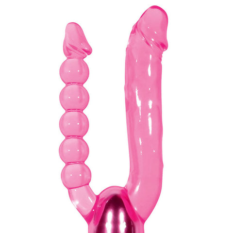 Adam & Eve Dual Pleasure Vibe 12 cm – Multi-Speed Vibrator with Anal Probe VIBRATORS