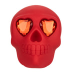 Naughty Bits Bone Head Handheld Massager Red Silicone with 10 Vibration Functions Waterproof Rechargeable > Vibrators > Standard Vibrators