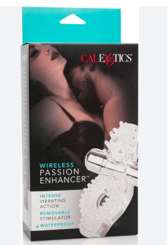 Wireless Passion Enhancer Rechargeable Clear Adult Intimacy Toy Clear Cock Rings Vibrating
