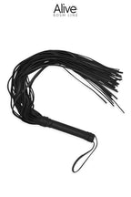 Alive Fantasy Black Flogger Erotic Flogger 69 cm Length Waterproof IPX8 > Bondage Gear > Whips & Floggers