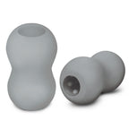 Zolo Mini Stroker (Grey) – Compact Adjustable Stroker Gray > Sex Toys For Men > Masturbators > Manual