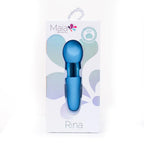 Rina Dual Motor Vibrator - Blue, 13cm Compact Design > Sex Toys > Mini Massagers