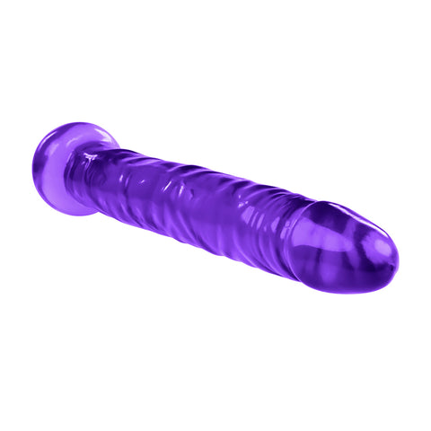 Selopa SLIMPLICITY Realistic 15.7cm Flexible Dildo in Purple Purple DONGS