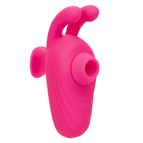 Neon Vibes The Kissing Bunny Handheld Massager Finger Stimulator