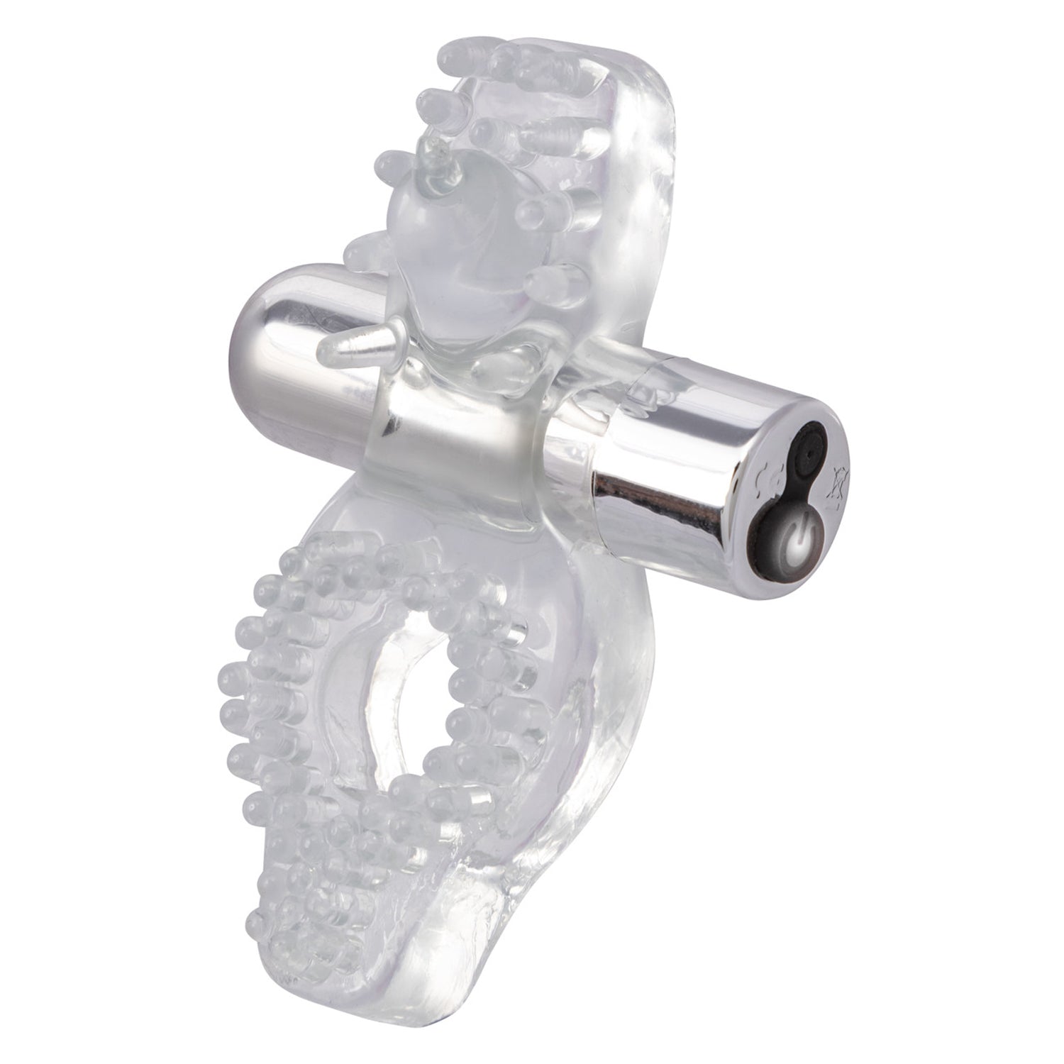 Wireless Passion Enhancer Rechargeable Clear Adult Intimacy Toy Cock Rings Vibrating