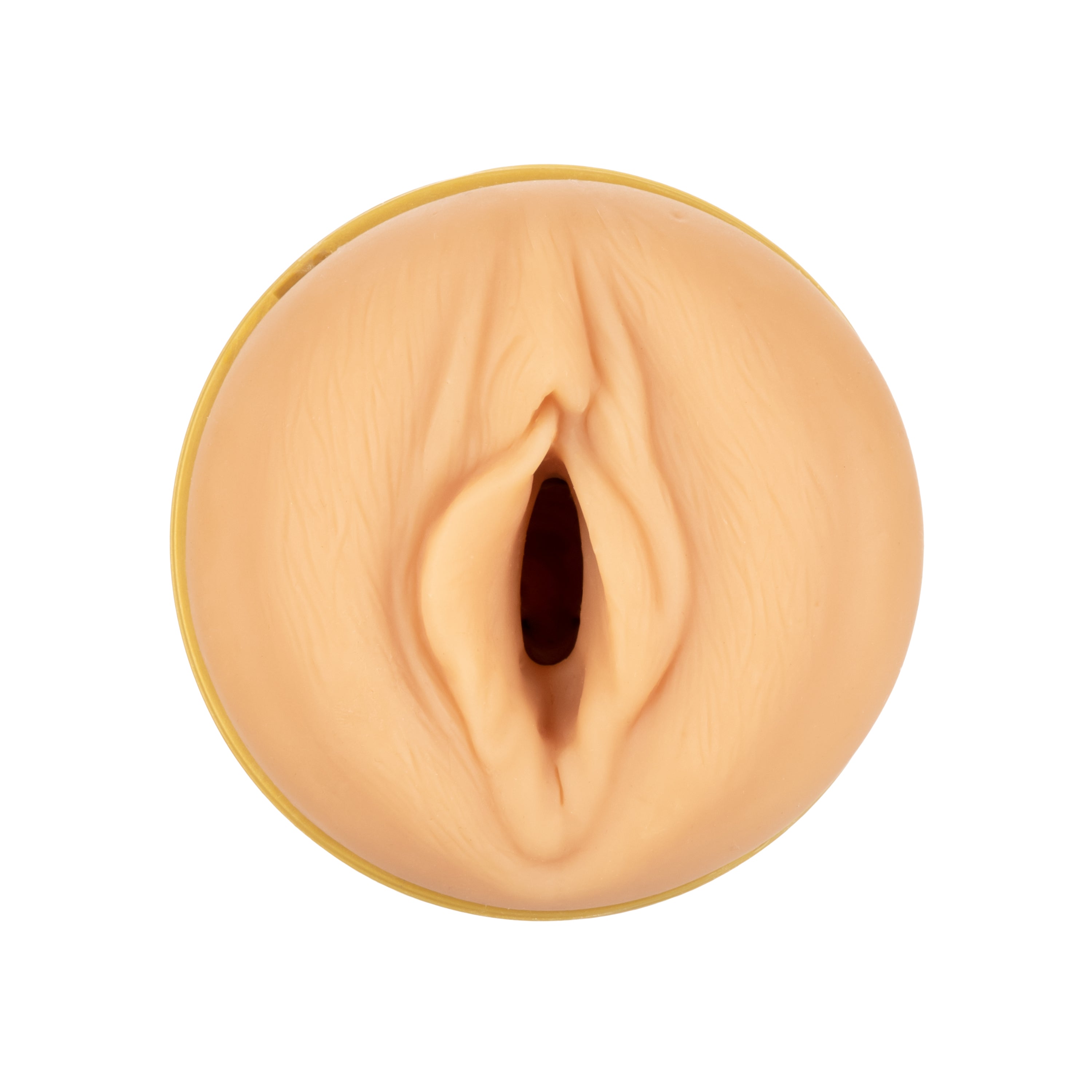 Private Tube Personal Trainer Tub Gold Real Skin TPR Suction Masturbator Sleeve > Sex Toys For Men > Masturbators > Manual