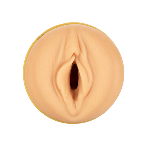Private Tube Personal Trainer Tub Gold Real Skin TPR Suction Masturbator Sleeve > Sex Toys For Men > Masturbators > Manual