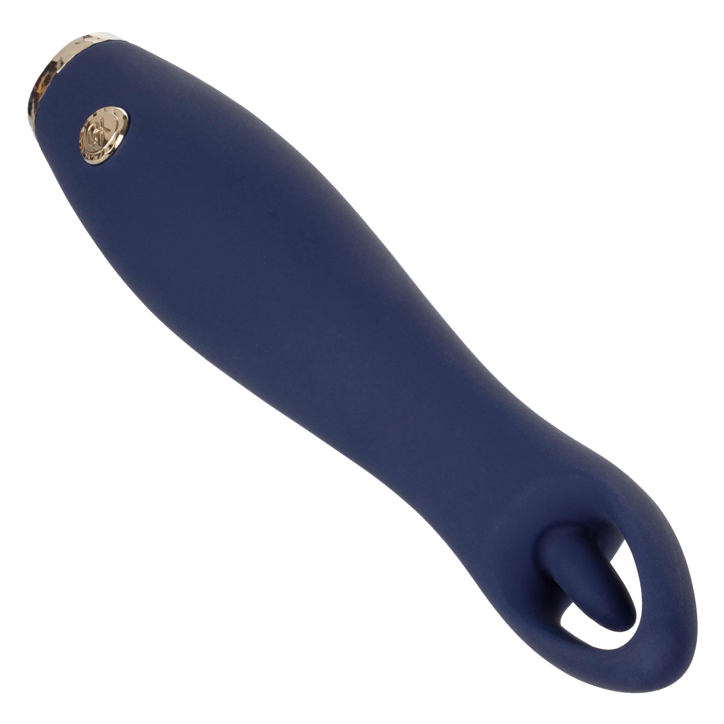 Chic Jasmine Navy Blue 6.25 Inch Dual Motor Silicone Vibrator with 10 Speeds and Rechargeable > Vibrators > Standard Vibrators