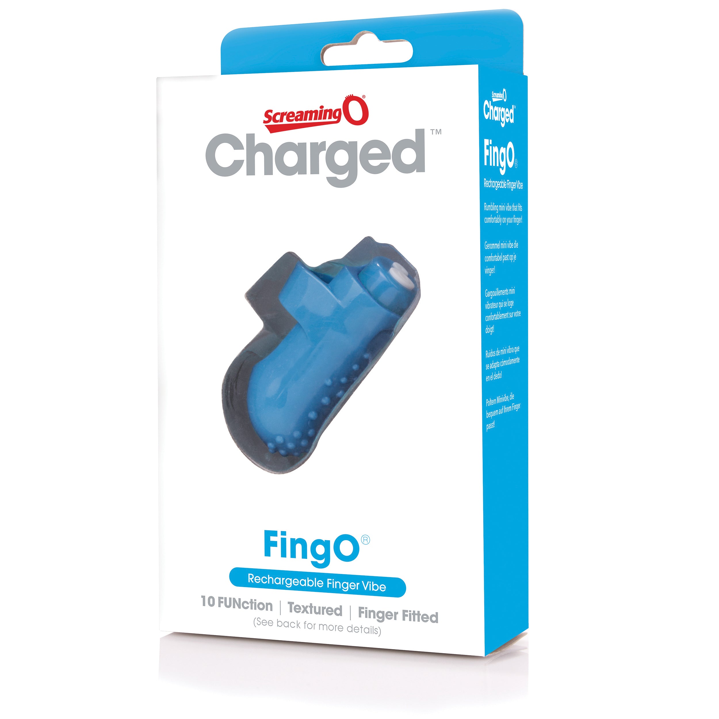 Charged Fing O – Rechargeable Mini Finger Vibrator with Vooom Technology > Vibrators > Finger Vibrators