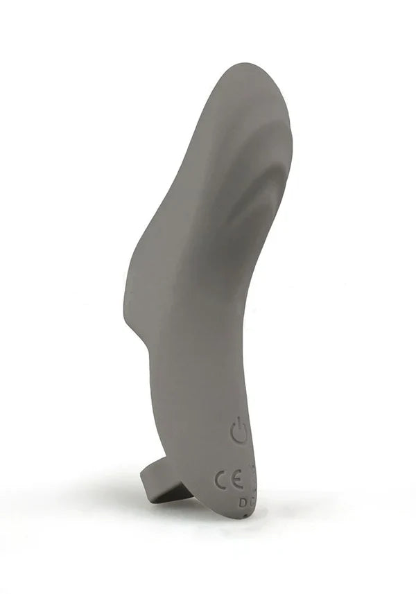 OZGasm Finme Finger Vibe (Grey) – Silicone Vibrator Secondary image
