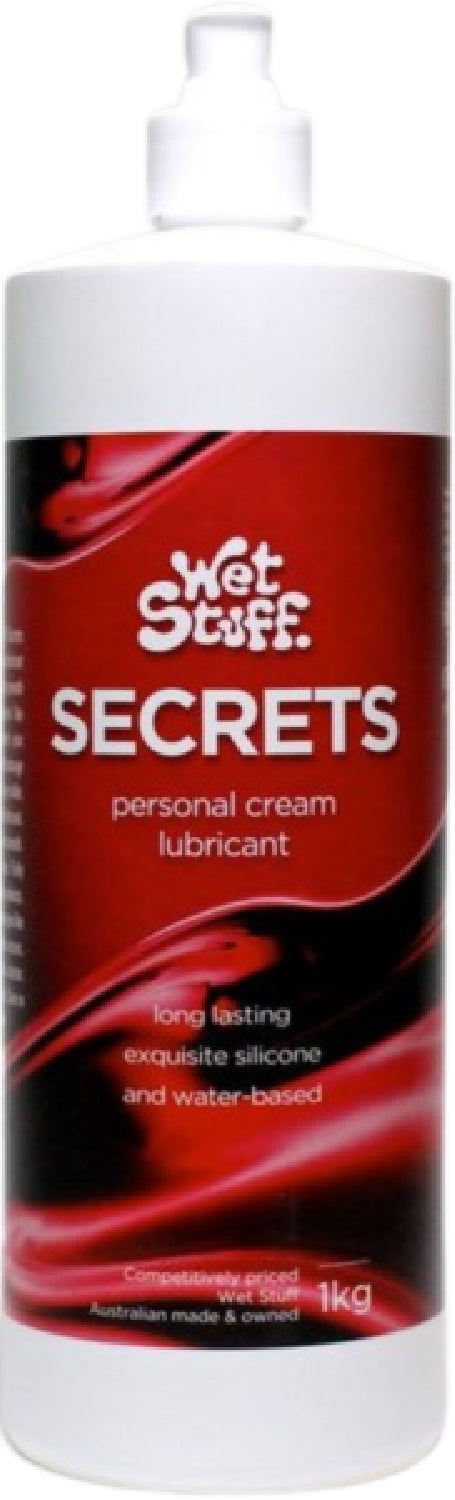 Wet Stuff Secrets – Silicone-Based Lotion Lubricant for Condom Use > Lube > Hybrid