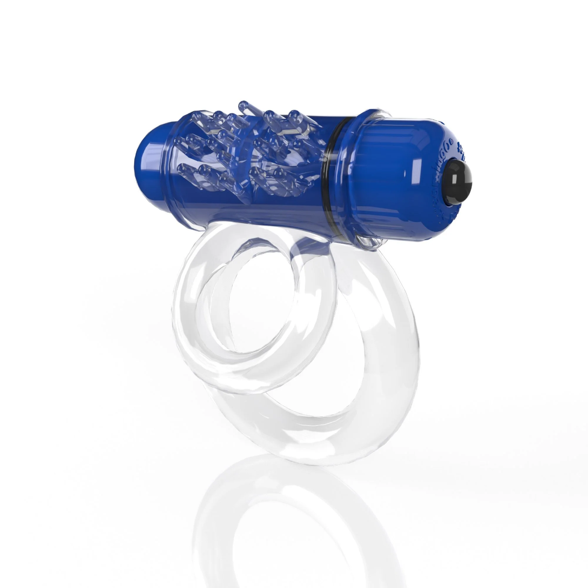Double O 6 4B Vibrating Ring with Raised Ticklers and Long-Lasting Batteries – Vibrating Ring > Cock Ring > Vibrating