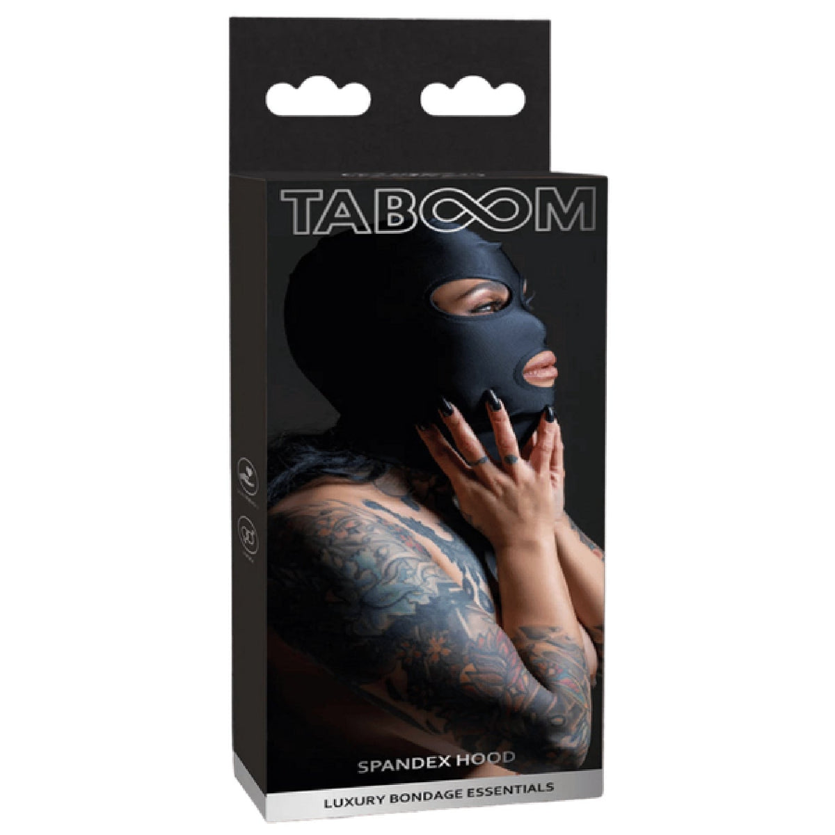 TABOOM Spandex Hood – Comfortable Stretchy Hood with Eye and Mouth Openings > Bondage Gear > Bondage Hoods