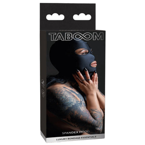 TABOOM Spandex Hood – Comfortable Stretchy Hood with Eye and Mouth Openings > Bondage Gear > Bondage Hoods