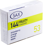 Sax Fruity Condoms 144 Pack – Bulk Condoms > Essentials > Condoms