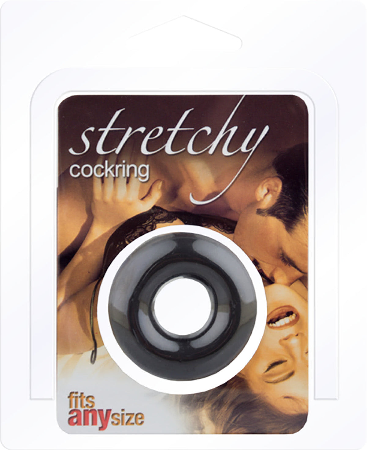 Stretchy Cockring – TPE Material, One Size Fits Most Cock Ring Black > Cock Ring > Single