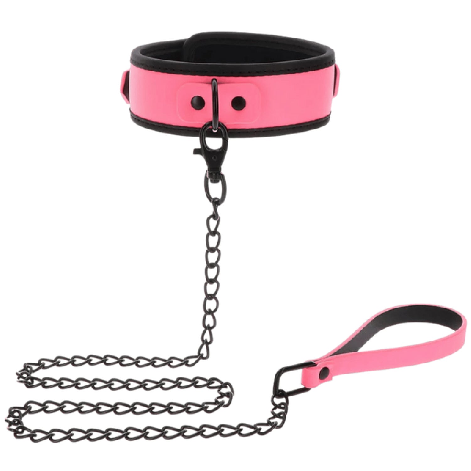 Taboom Glow In The Dark Collar And Chain Leash – BDSM Collar And Leash Set > Bondage Gear > Collars & Leashes Main image
