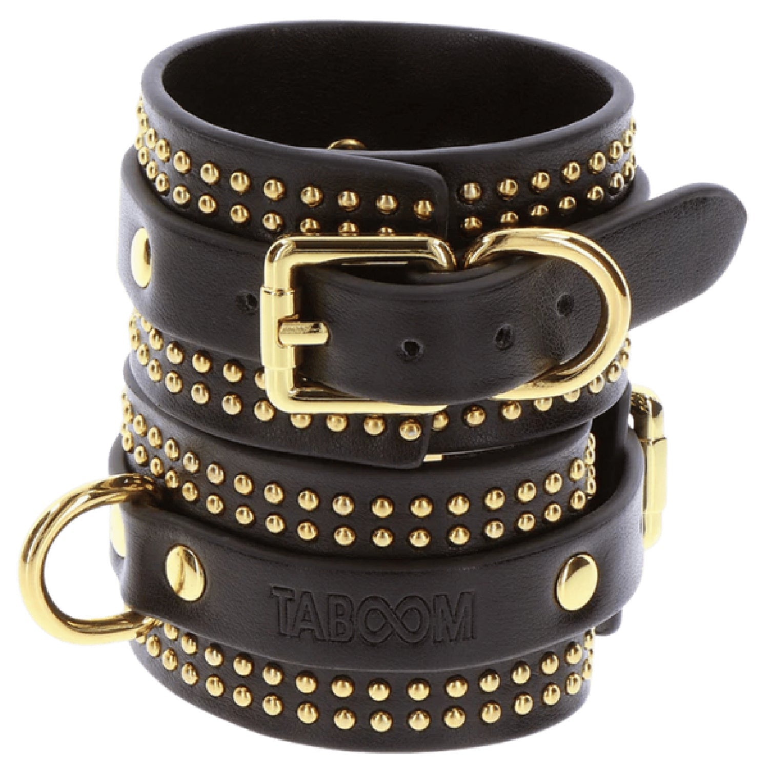 Taboom Studded Wrist Cuffs Set – Bondage Wrist Cuffs > Bondage Gear > Collars & Leashes