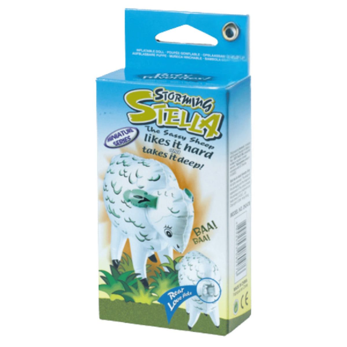 Storming Stella Mini Blow-Up Sheep – 12 Inch Inflatable Toy > Novelties > Gag Gifts